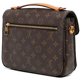 Louis Vuitton-Louis Vuitton Brown Monogram Pochette Metis-Brown