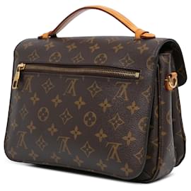 Louis Vuitton-Louis Vuitton Brown Monogram Pochette Metis-Brown