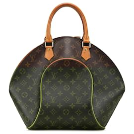 Louis Vuitton-Louis Vuitton Brown Monogram Ellipse MM-Brown