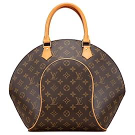 Louis Vuitton-Louis Vuitton Brown Monogram Ellipse MM-Brown