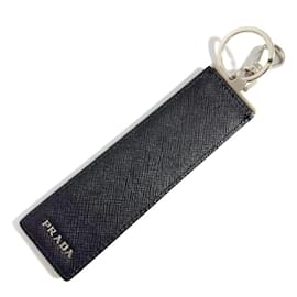 Prada-Prada Men's Key Holder Ring Bag Charm-Other