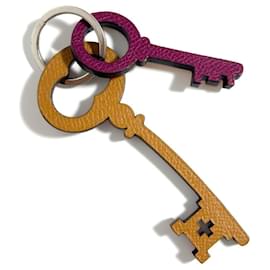 Hermès-Hermes Petite H Key Ring Holder-Other