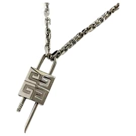 Givenchy-Givenchy Men's Rock Necklace with Small Pendant-Other