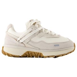 Tênis baixos Retrofi - UGG - Couro - Bege Marrom Bege