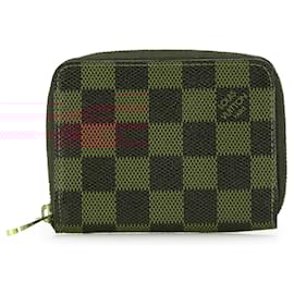 Louis Vuitton-Louis Vuitton Brown Damier Ebene Zippy Coin Purse-Brown