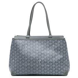 Goyard Gris Goyardine Bellechasse PM Marron
