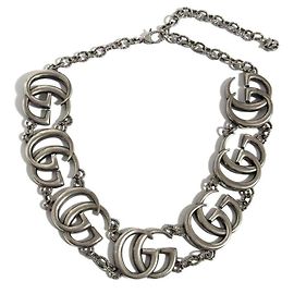 Collar Péndulo de Plata GG Marmont de Gucci Plata