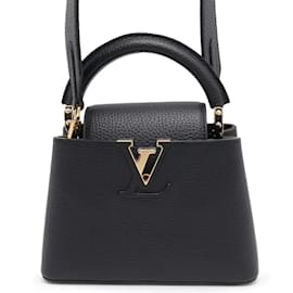 Louis Vuitton-Louis Vuitton Capucines MINI Handbag-Black