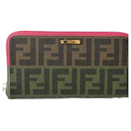 Fendi-Fendi Long Wallet with Zucca Pattern-Other
