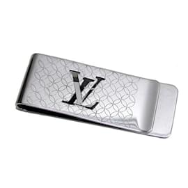 Louis Vuitton-Louis Vuitton Silver Money Clip-Silvery