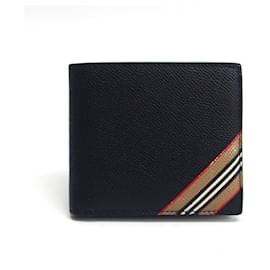 Burberry-Burberry Black Leather Coin Purse-Black