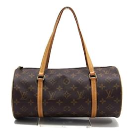 Louis Vuitton-Louis Vuitton Monogram Papillon 30 Boston Bag-Monogram