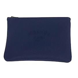 Hermès-Hermes Flat Truth Neoban PM Pouch-Navy blue