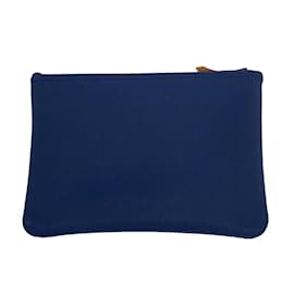 Hermès-Pochette Neoban PM Plat Vérité Hermes-Bleu Marine