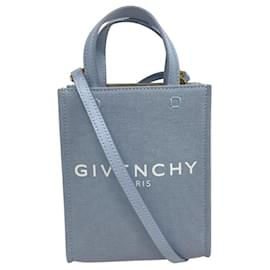 Givenchy-Givenchy G Tote Vertical Ki BMA0223 Bag-Blue