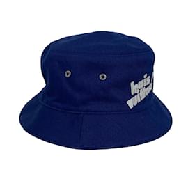 Louis Vuitton-Louis Vuitton Bonnet Beckett Bucket Hat-Yellow,Navy blue,Light blue