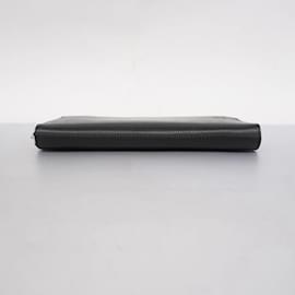 Louis Vuitton-Louis Vuitton Long Wallet Epi Zippy Vertical M60965 Noir-Black