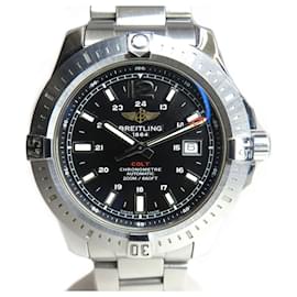 Breitling-Breitling Colt 44 Automatic Date A17388 Black Men's Watch-Other