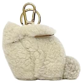 Loewe-Loewe Shiro Keyring-Brown,White