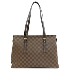 Louis Vuitton-Louis Vuitton Chelsea Tote Bag-Damier ebene