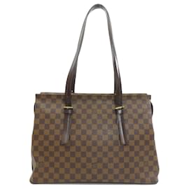 Louis Vuitton-Louis Vuitton Chelsea Tote Bag-Damier ebene