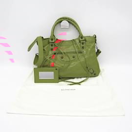 Balenciaga-Balenciaga Town Leather Handbag-Red