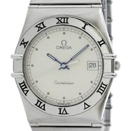 Omega-Omega Constellation Stainless Steel Quartz Wristwatch-Other