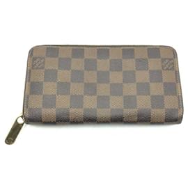 Louis Vuitton-Louis Vuitton Damier Zippy Wallet-Brown