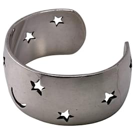 Hermès-Bracelet Hermes Lune Étoile-Argenté