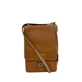 Hermès-Hermes Sac A Depeche DPLG Shoulder Bag-Beige