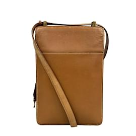 Hermès-Hermes Sac A Depeche DPLG Shoulder Bag-Beige