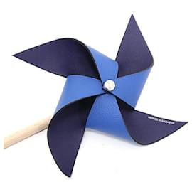 Hermès-Hermes Petit H Windmill-Blue,Other