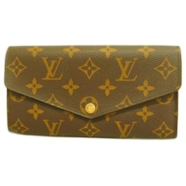 Louis Vuitton-Louis Vuitton Long Wallet Monogram Portefeuille Sarah M60531-Brown