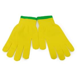 Louis Vuitton-Louis Vuitton Gon RGB Gloves-Black,Multiple colors,Green,Yellow