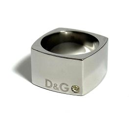 Dolce & Gabbana Men's Wide Square Ring Other