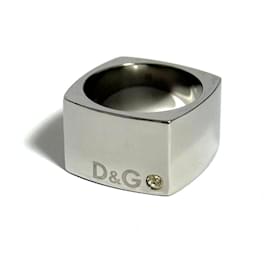 Dolce & Gabbana-Dolce & Gabbana Men's Wide Square Ring-Other