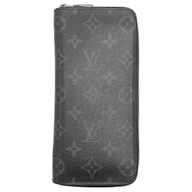 Louis Vuitton-Louis Vuitton Monogram Eclipse Long Wallet-Black