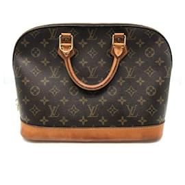 Louis Vuitton-Louis Vuitton Monogram Alma PM Handbag-Brown