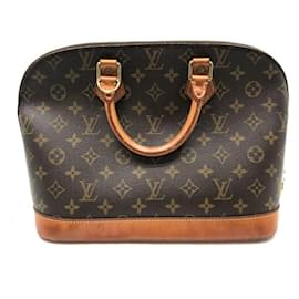 Louis Vuitton-Louis Vuitton Monogram Alma PM Handbag-Brown