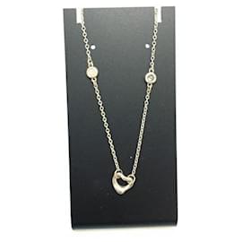 Tiffany & Co-Tiffany & Co. Pulseira de diamante Heart 2P By the Yard-Outro