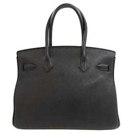 Hermès-Hermes Birkin 30 Handbag-Black