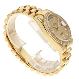 Rolex-Rolex 118388A Day Date Diamond Watch-Yellow