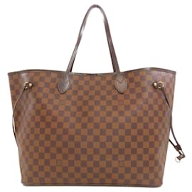 Louis Vuitton-Louis Vuitton Neverfull GM Tote Bag-Brown