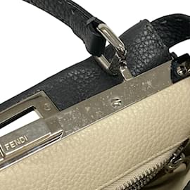 Fendi-Fendi 8BN226 Peekaboo Handbag-Brown