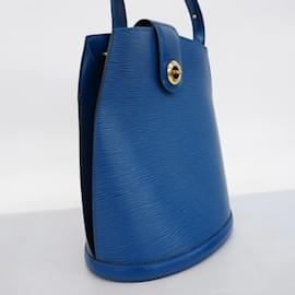 Louis Vuitton-Louis Vuitton Epi Cluny Shoulder Bag-Blue