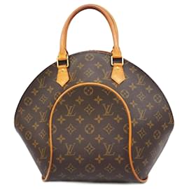 Louis Vuitton-Louis Vuitton Monogram Ellipse MM Handbag-Brown