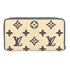 Louis Vuitton-Louis Vuitton M82529 Zippy Wallet-Black,Beige