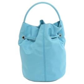 Balenciaga-Balenciaga Light Blue Canvas Handbag-Light blue