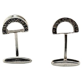 Bulgari-Bvlgari B.zero1 Silver Cufflinks-Silvery