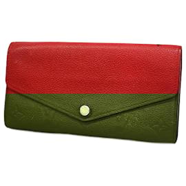Louis Vuitton-Louis Vuitton Long Wallet in Cerise-Fuschia